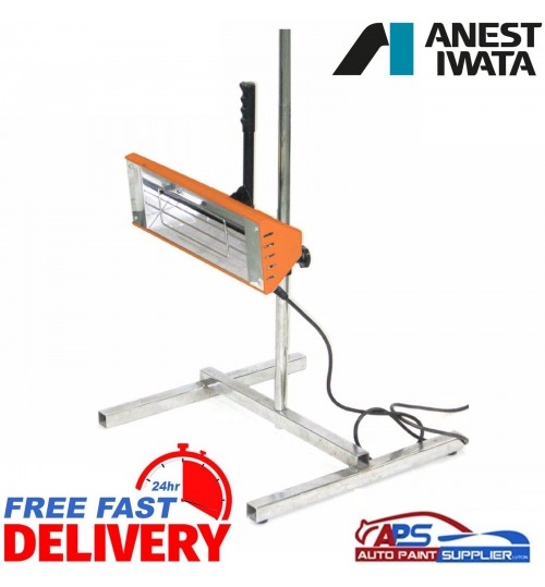 Anest Iwata 1kw Infrared Paint Drying Heat Lamp SMART Infra Red Dryer & Stand